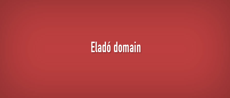 Eladó domain